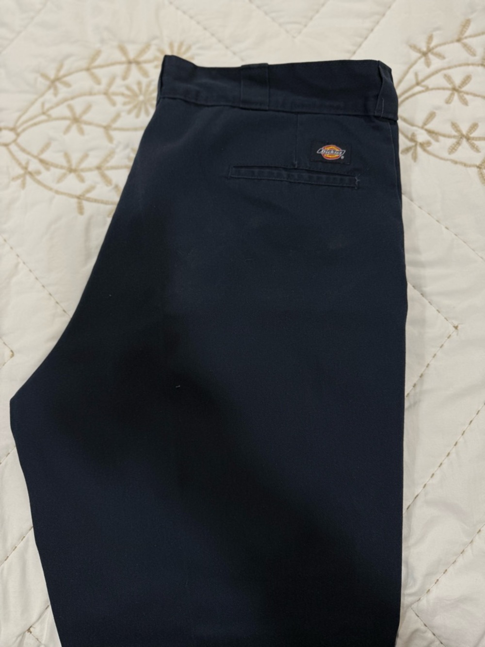 Dickies Men's Dark Navy Work Chinos